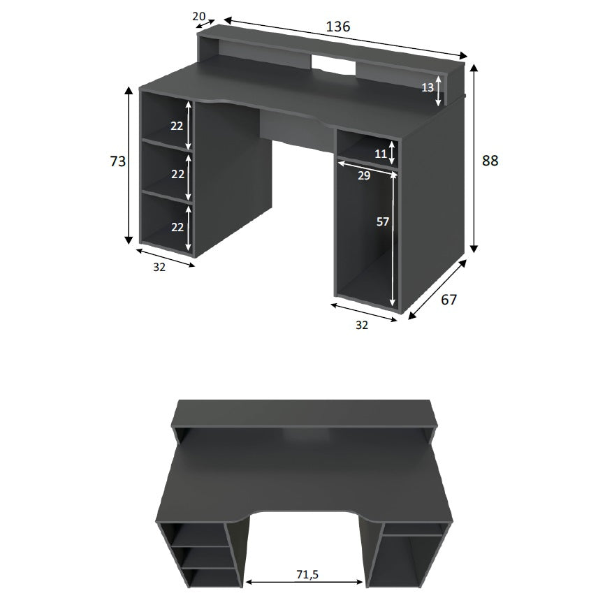 Mesa Ordenador GAMER - Envio GRATIS