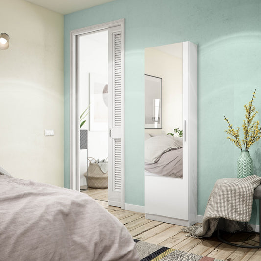 Armario zapatero gusto con espejo cerrado