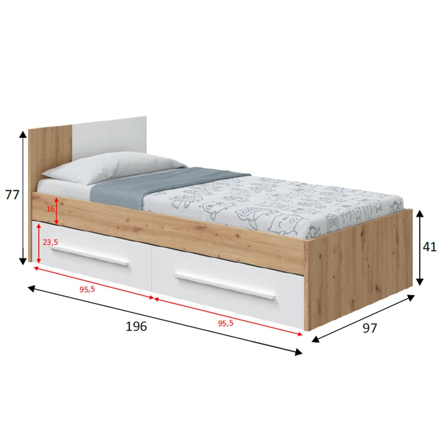 Dormitorio JUVENIL NOA - Envio GRATIS