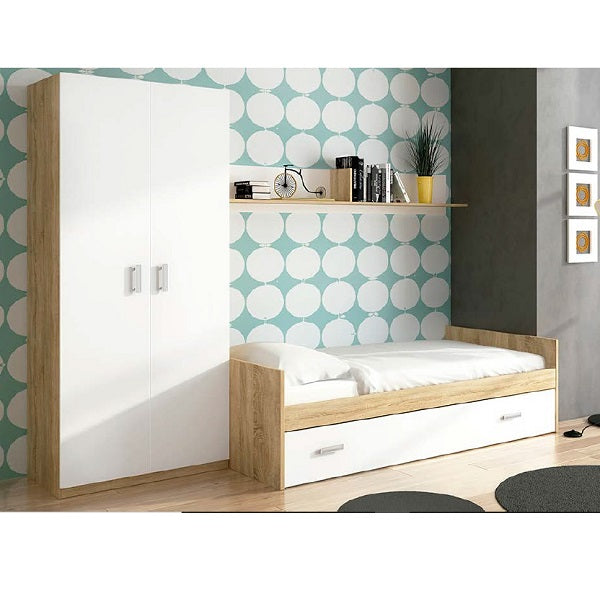 Dormitorio JUVENIL CHAMPION 01 cama y armario