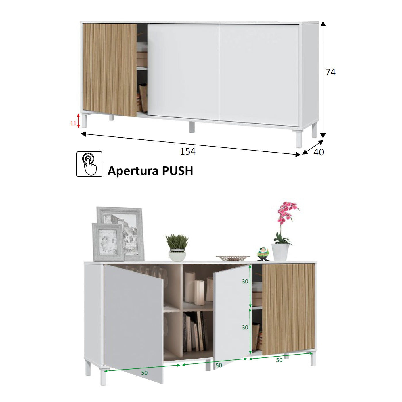 aparador Salón 3 P ETHNA