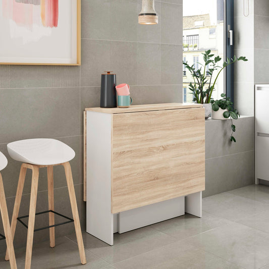 Mesa cocina con alas abatibles VOLARE - Envio GRATIS