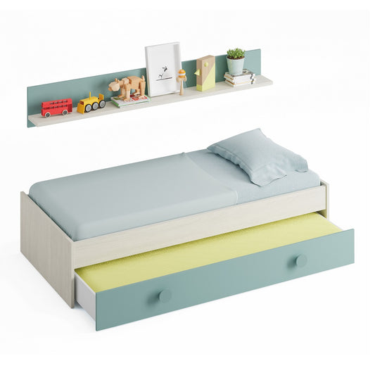 Cama NIDO con estante ENJOY - Envio GRATIS