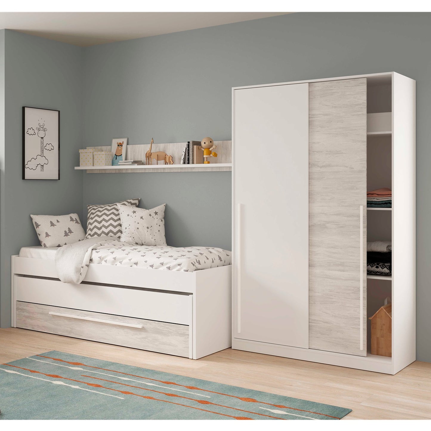 Dormitorio Juvenil ELLIOT MAX- Envio GRATIS