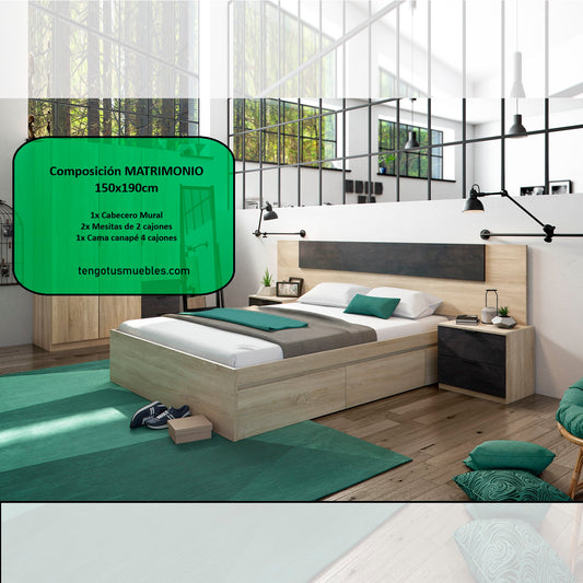 Dormitorio Completo OXI - Envio GRATIS 