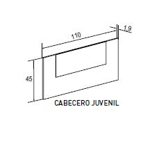 Dormitorio JUVENIL CHAMPION 07