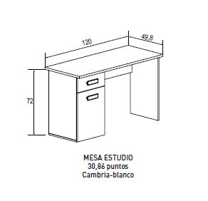 Mesa Estudio CHAMPION