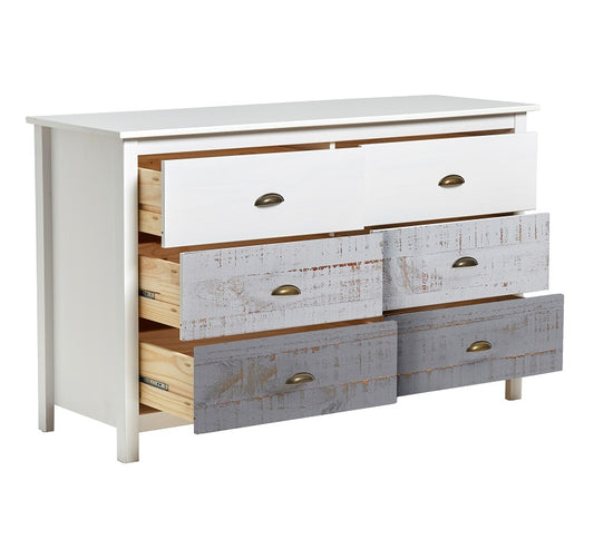 COMODA Dormitorio ROMANTICA 6C