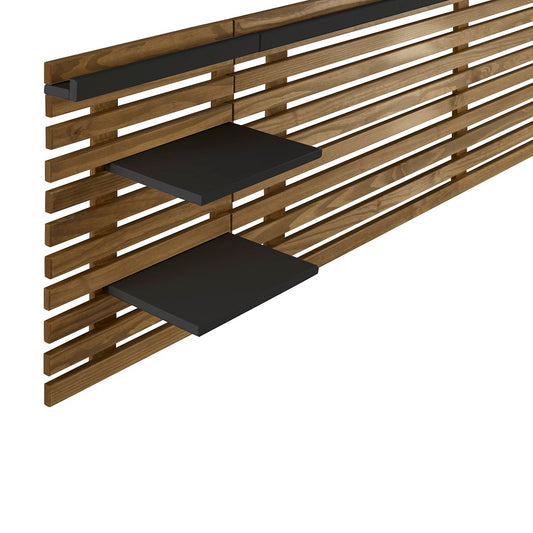 Cabecero Matrimonio NIDRA 240 NATURAL CERA/NEGRO detail