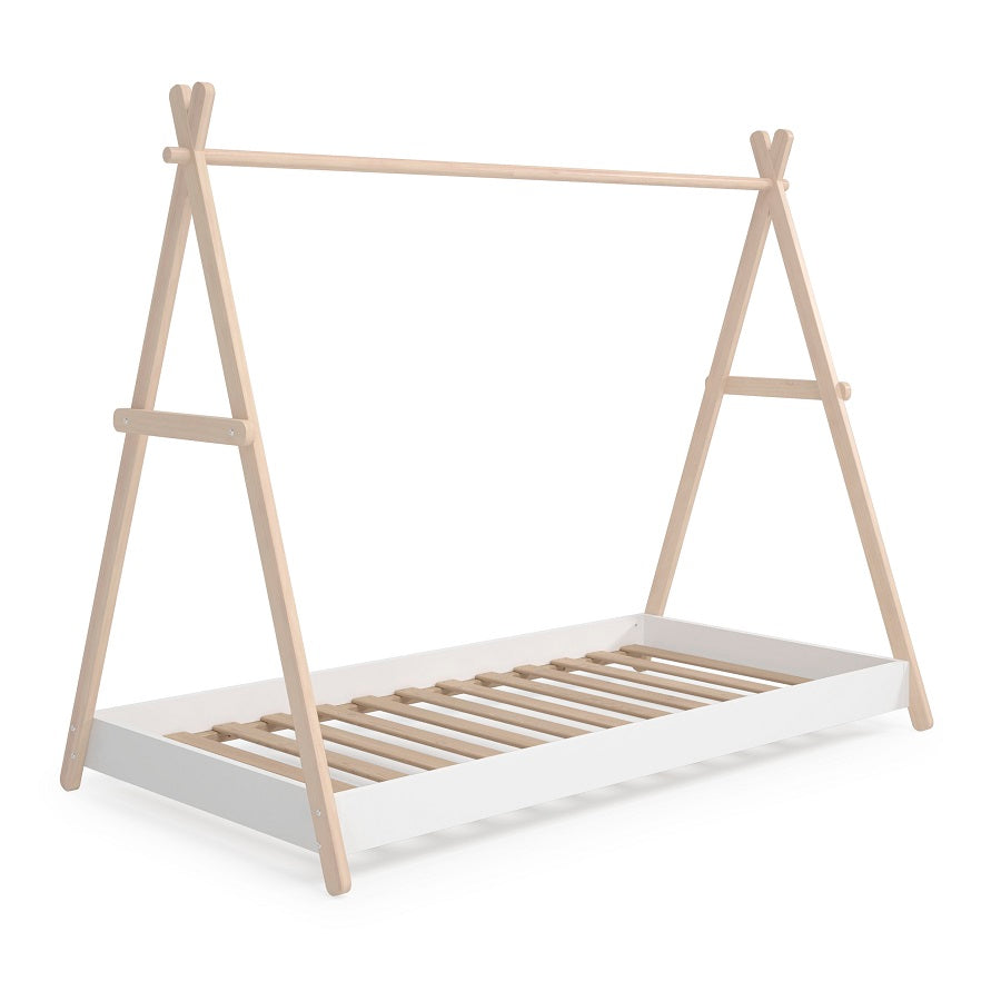 Cama-CABAÑA MONTESSORI TRUFA BLANCA