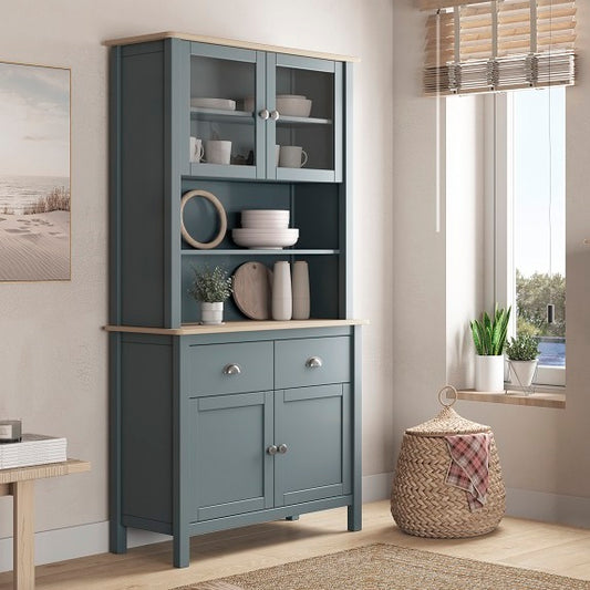 Alacena Vitrina MISTI 4P1C2H VERDE