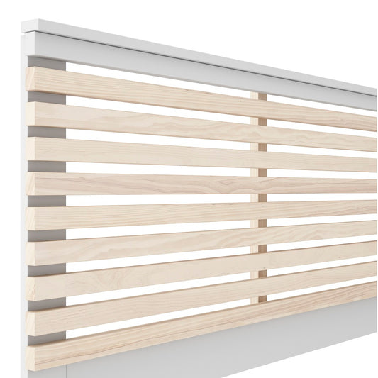 Cabecero Matrimonio ESTEFANIA 150/160 white detail