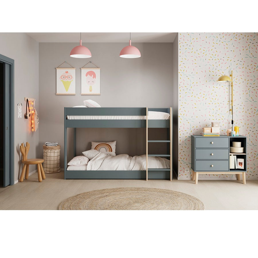 Litera-MONTESSORI ANGEL KAKI dormitorio