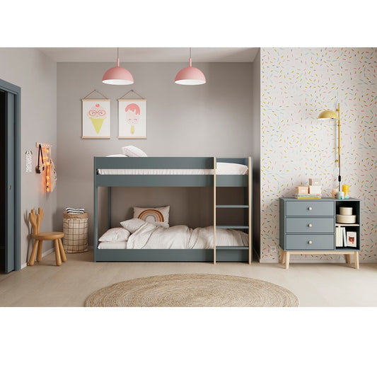 Litera-MONTESSORI ANGEL KAKI dormitorio