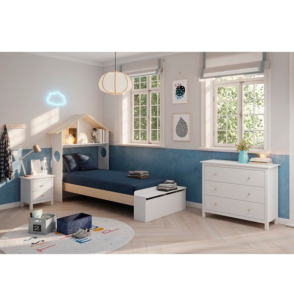 Cama JUVENIL con arcón ODESSA