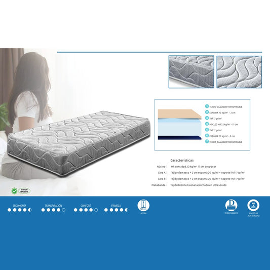 Colchón TORRES tejido Damasco