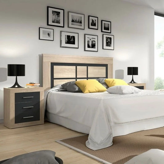 CABECERO LARA Cambria/Ceniza