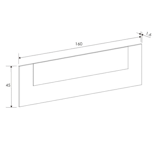 Cabecero Matrimonio AURA Perla/Negro