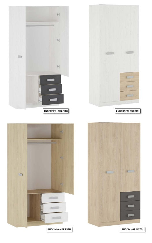 Armario 2P+3C DONALD