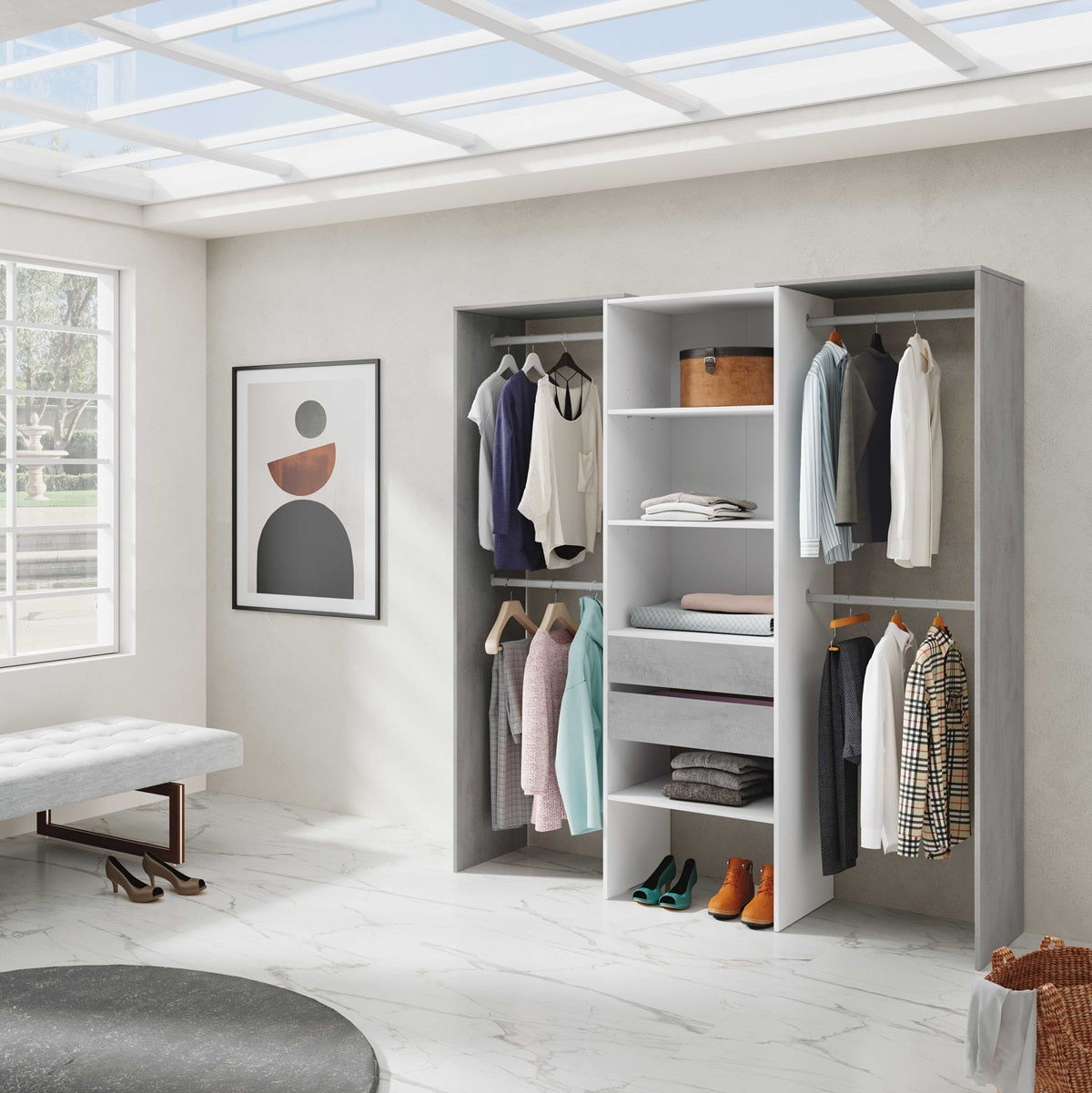 Armario-Vestidor TIDY 179 - Envio GRATIS