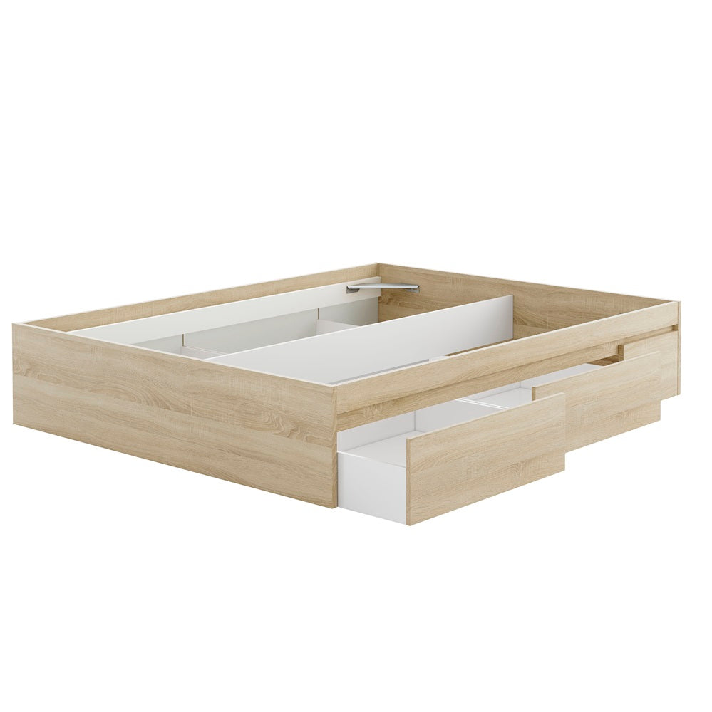 Cama matrimónio con cajones detalles2