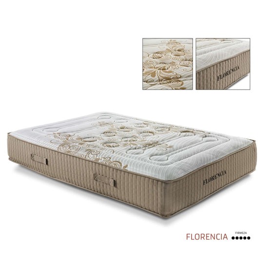 Colchón Viscolástica y Muelle ensacado FLORENCIA detalle