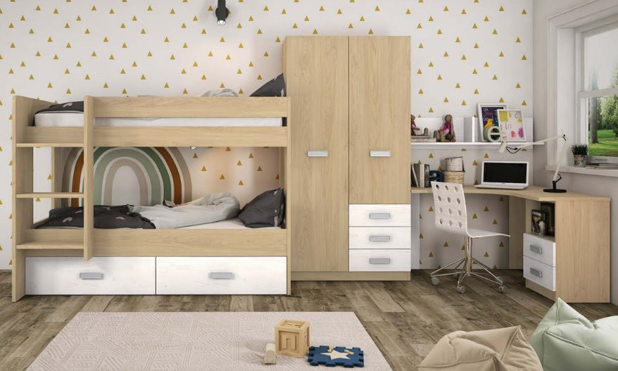 Litera DONALD 2C NIDO dormitorio 1