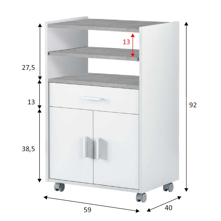 Mueble auxiliar cocina CHEFF 59 - Envio GRATIS