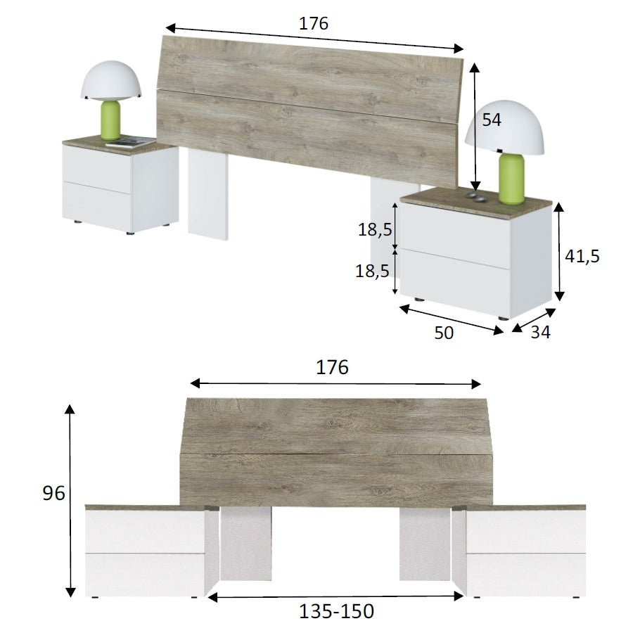 Pack Dormitorio mod. 4