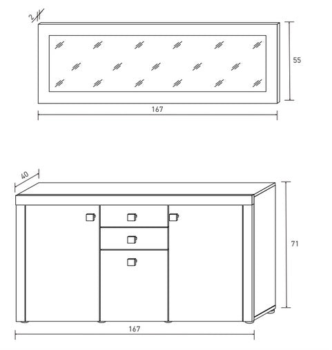 Aparador Salón JULIETA