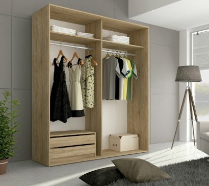 Armario CORREDERO PRIEGO 180 interior