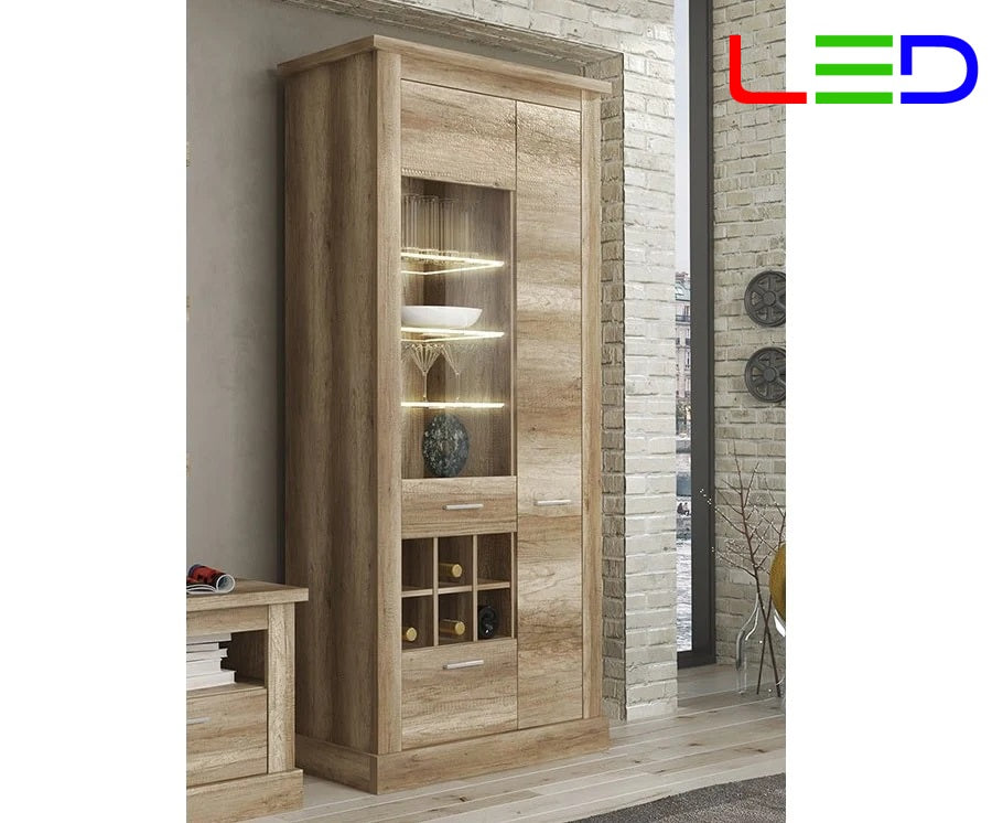 Vitrina Salón CHELLEN con LED's