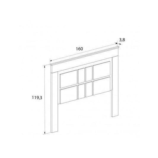 Cabecero MATRIMONIO CHELLEN
