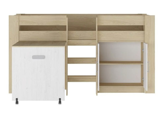 Cama BLOCK con mesa DONALD Puccini/And