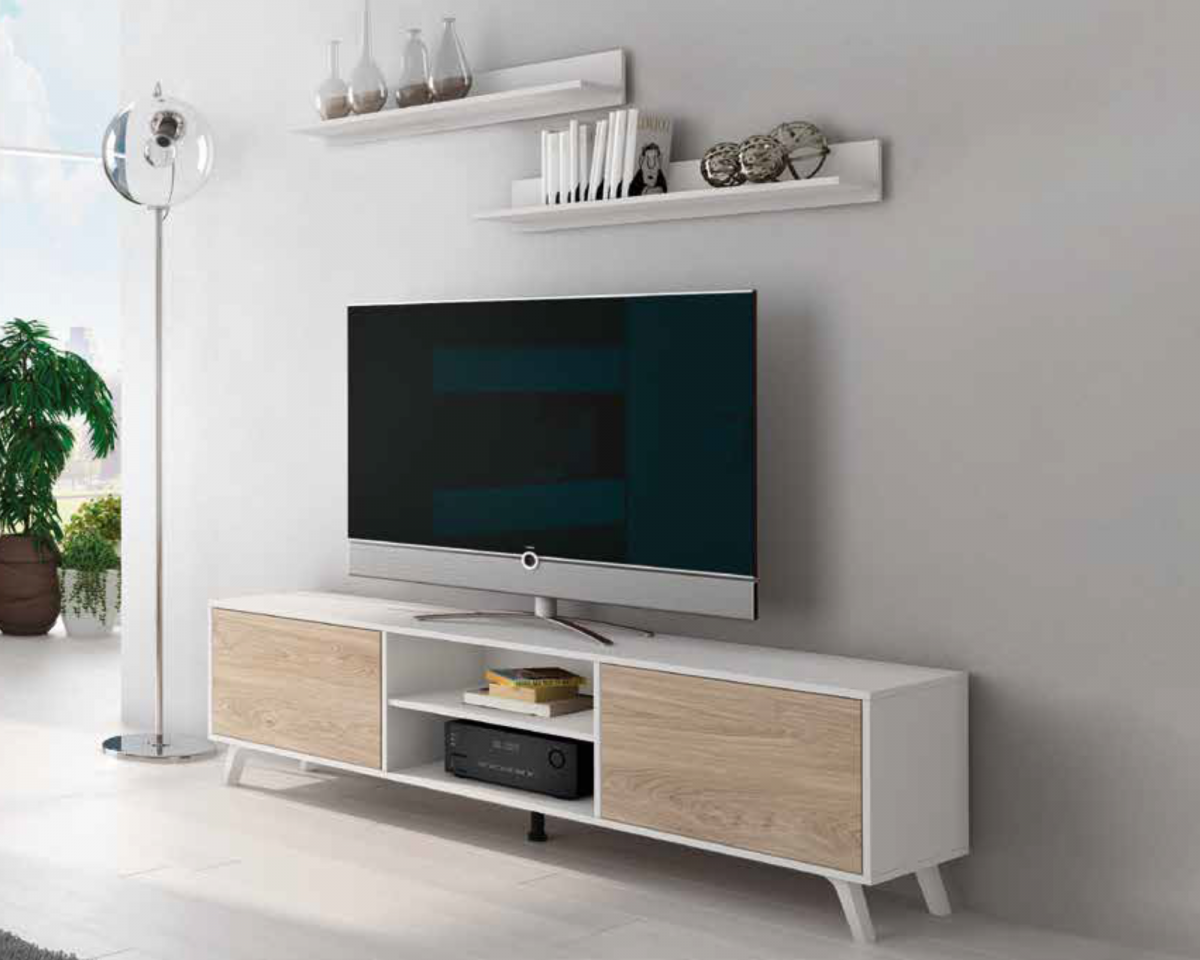 Mueble TV SOTO Blanco
