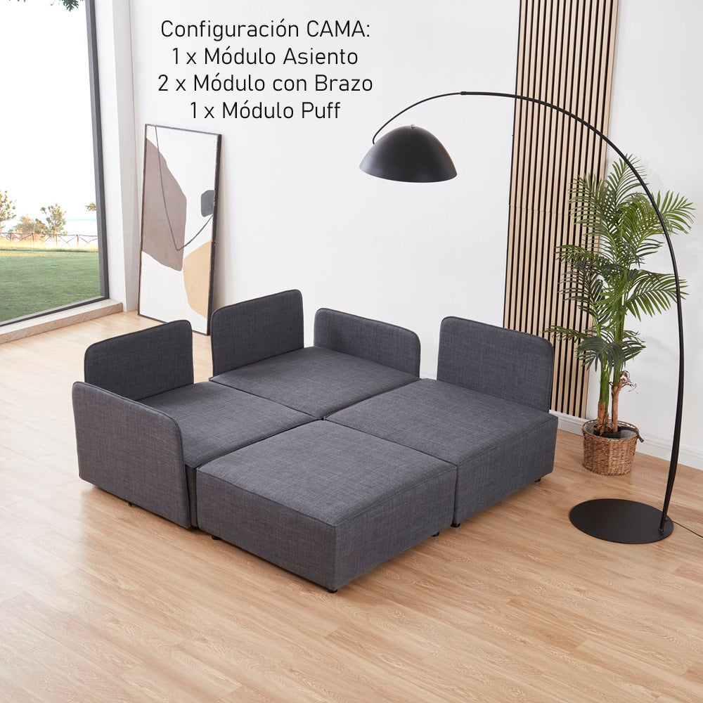 Sofá Puff MODULAR configurable MUO - Envio GRATIS