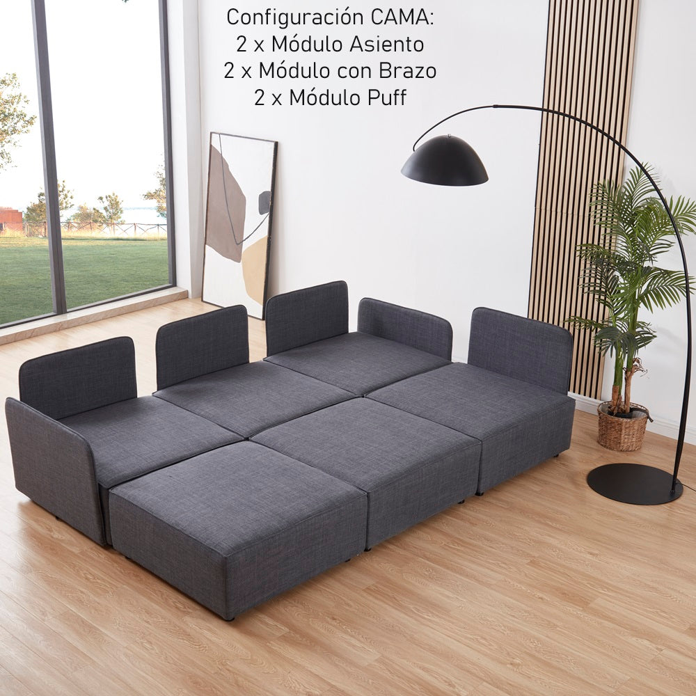 Sofá Puff MODULAR configurable MUO - Envio GRATIS