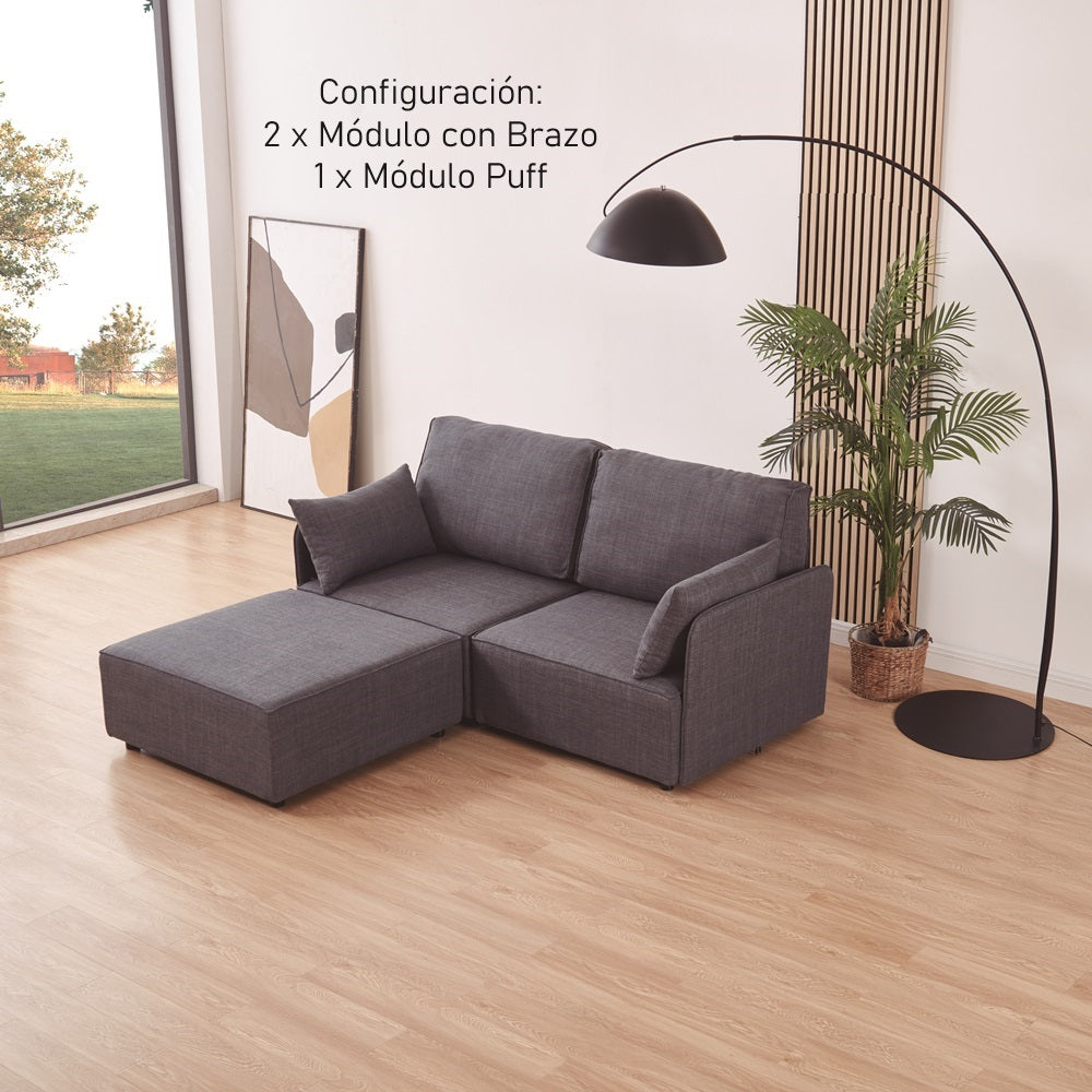 Sofá Puff MODULAR configurable MUO - Envio GRATIS
