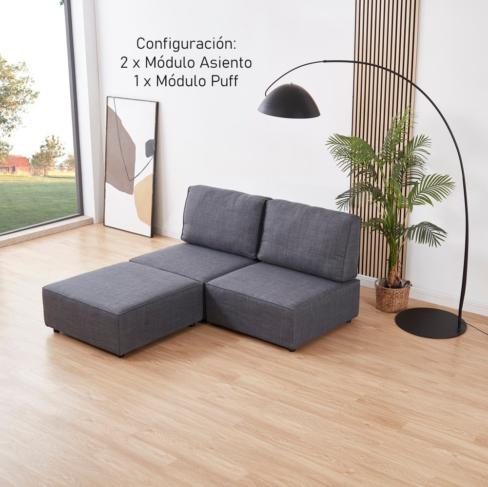 Sofá Puff MODULAR configurable MUO - Envio GRATIS