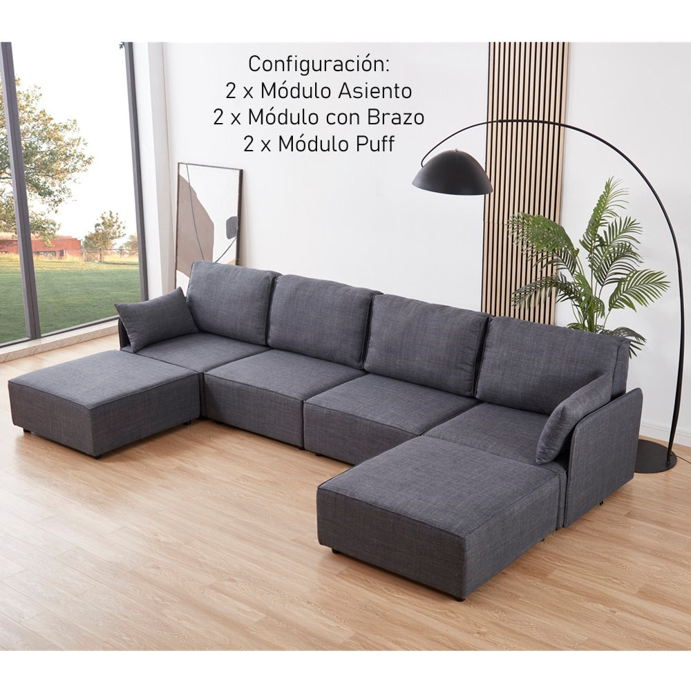 Sofá Puff MODULAR configurable MUO - Envio GRATIS