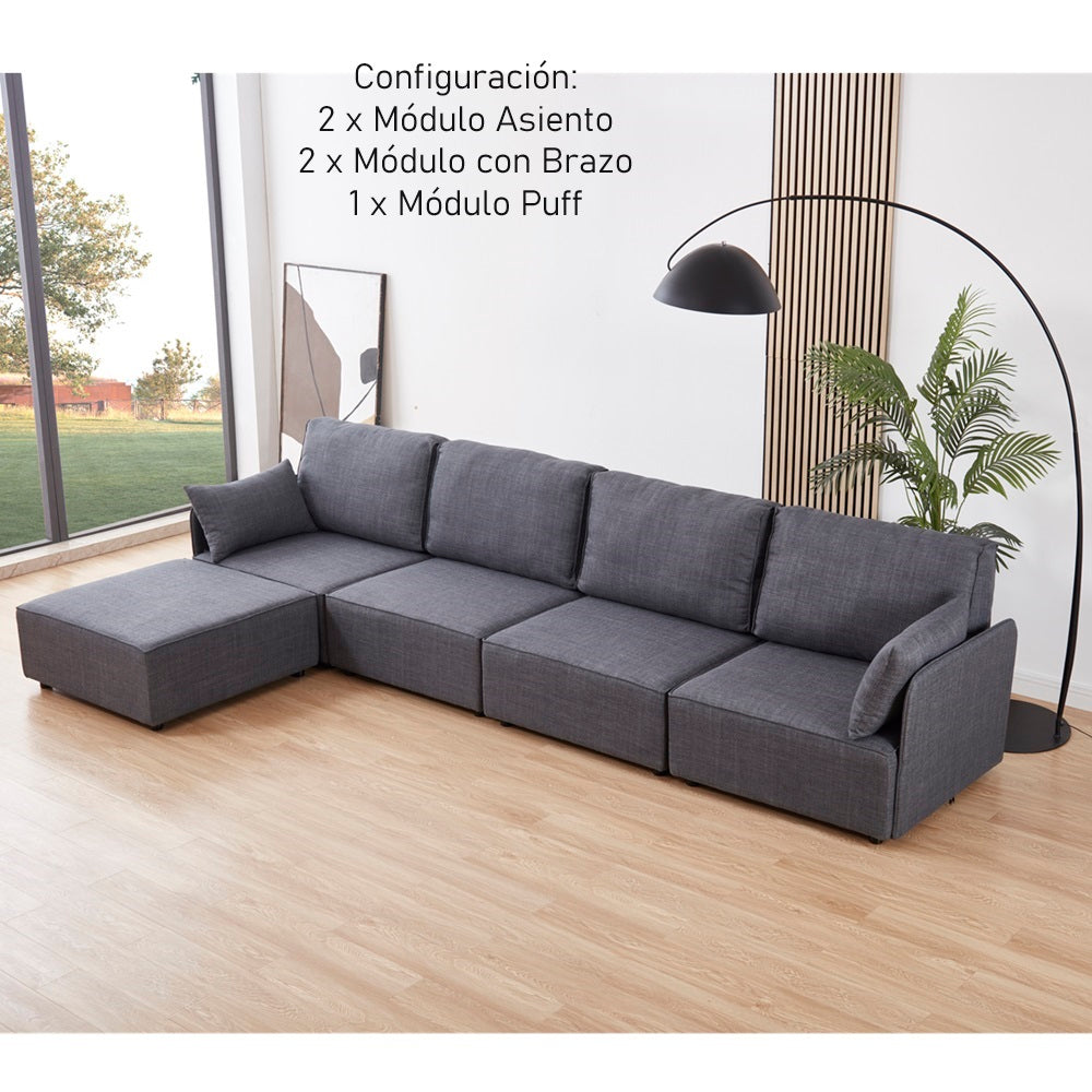 Sofá Puff MODULAR configurable MUO - Envio GRATIS