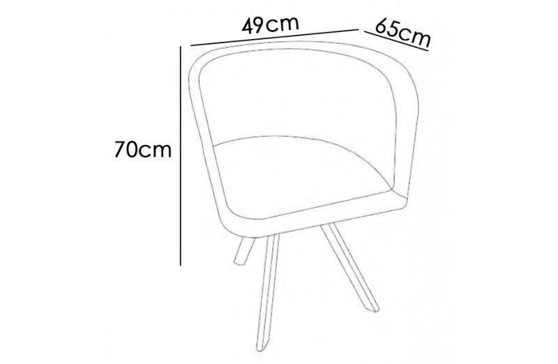 Conjunto MESA y 4 SILLAS mod.TECA
