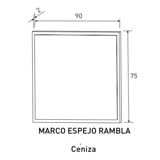 Espejo Pared RAMBLA