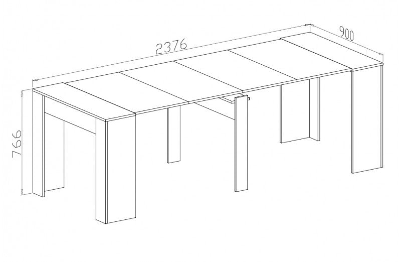 Mesa FUELLE CÓNSOLA extensible