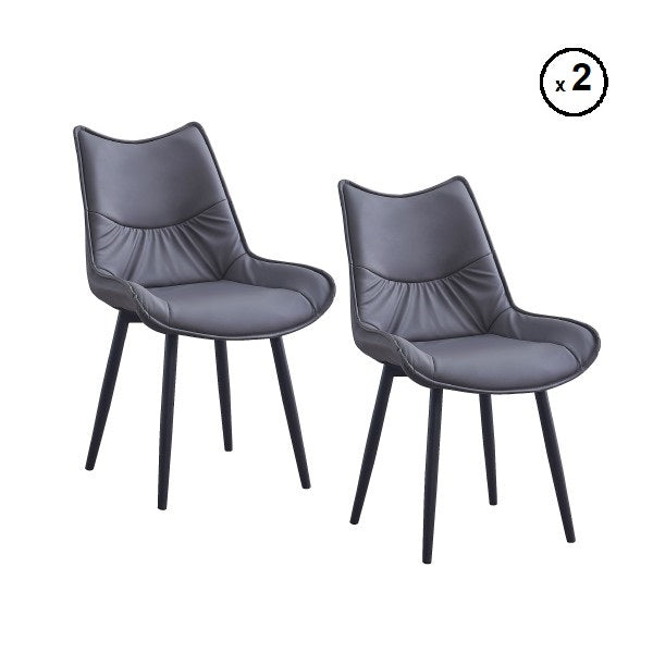 Pack 2 Sillas CALISTA gris