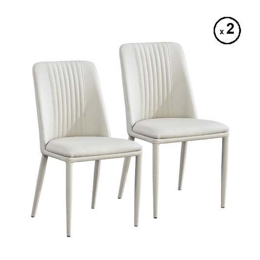 Pack 2 Sillas ROWENA latte