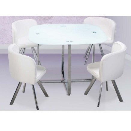 Conjunto MESA y 4 SILLAS mod.TECA
