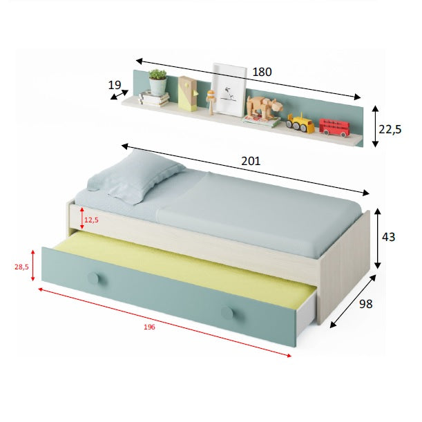 Dormitorio Juvenil ENJOY - Envio Gratis