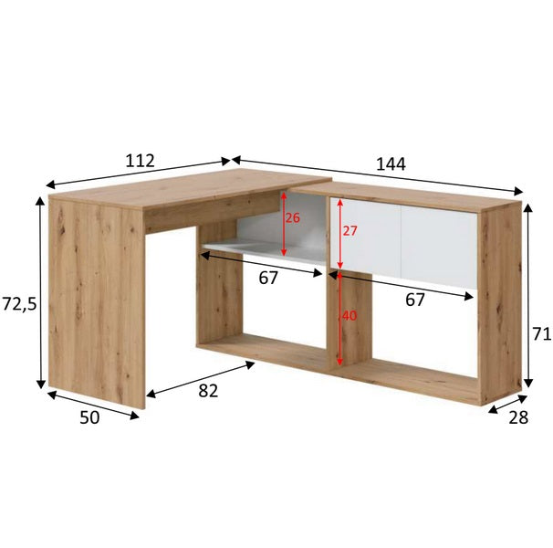 Mesa ESTUDIO/OFICINA DUO - Envio GRATIS