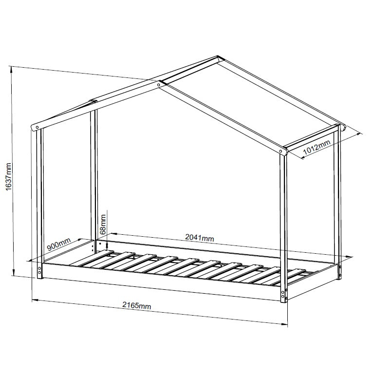 Cama-CABAÑA MONTESSORI ARTHUR